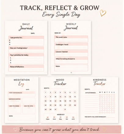 Becoming HER Self-Care Planner