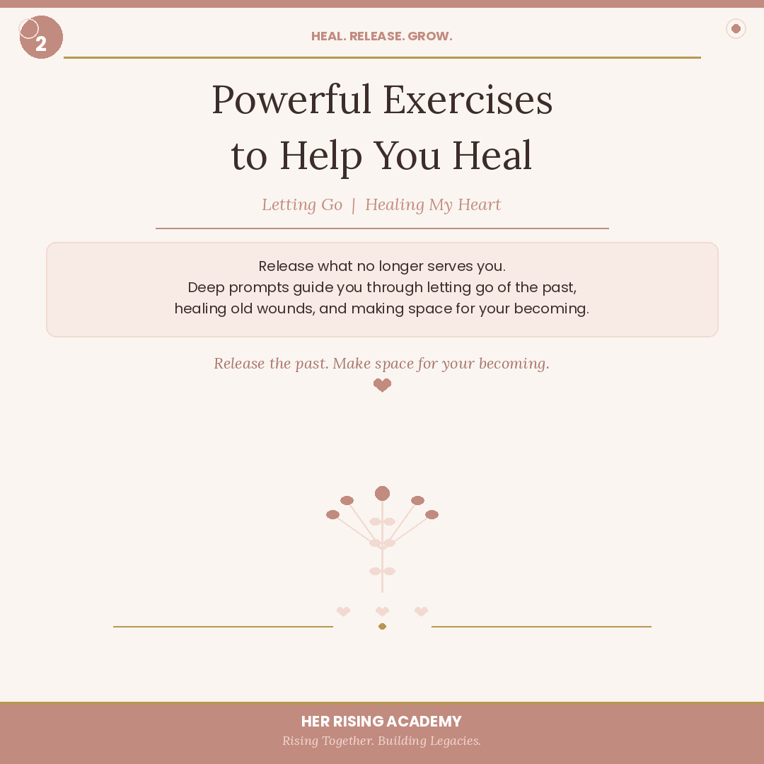 Becoming HER: A Self- Love & Personal Growth Workbook