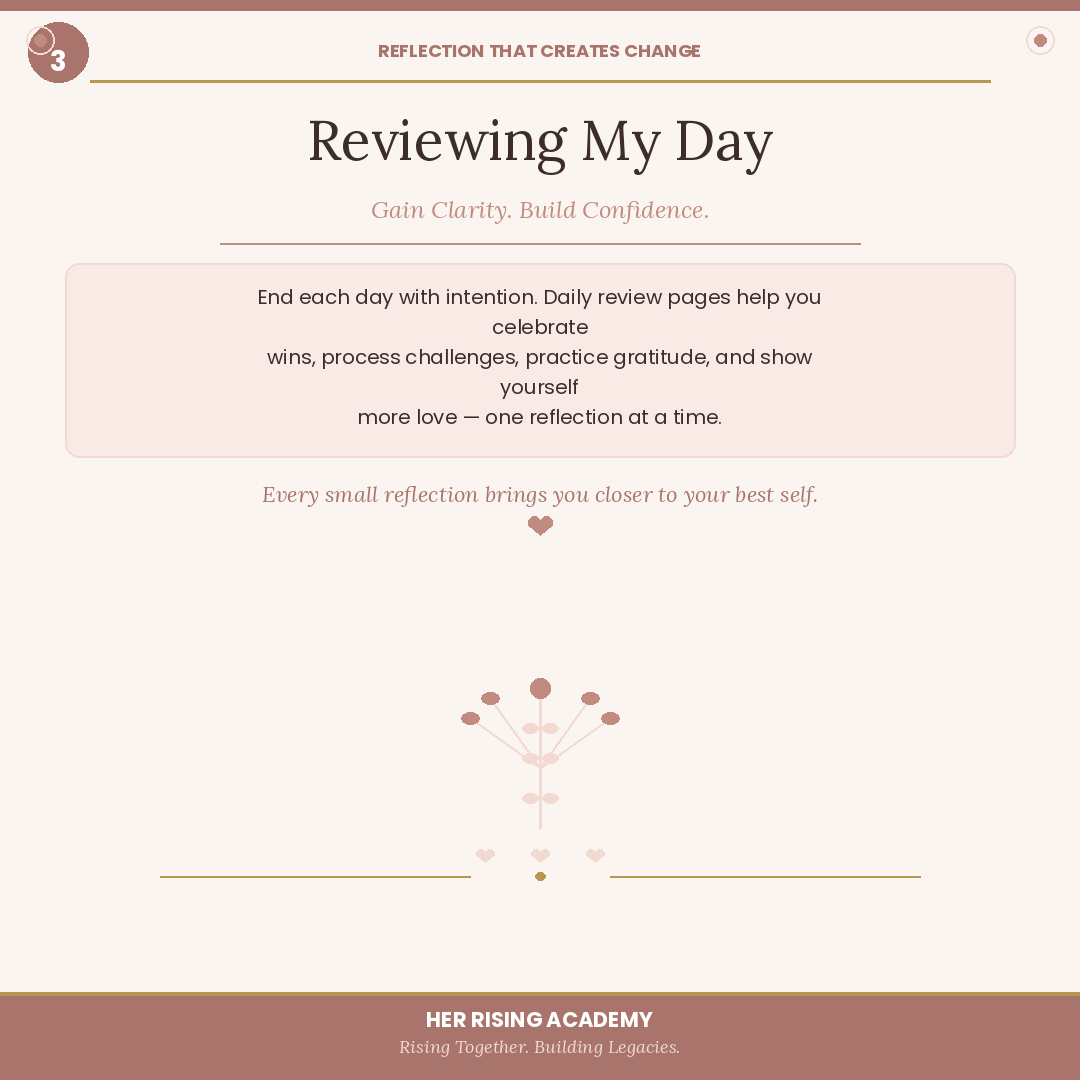 Becoming HER: A Self- Love & Personal Growth Workbook