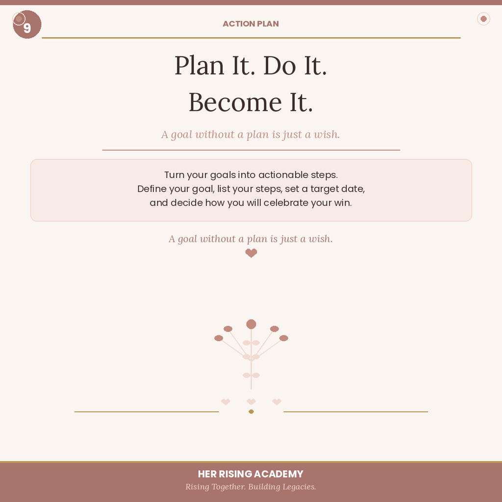 Becoming HER: A Self- Love & Personal Growth Workbook